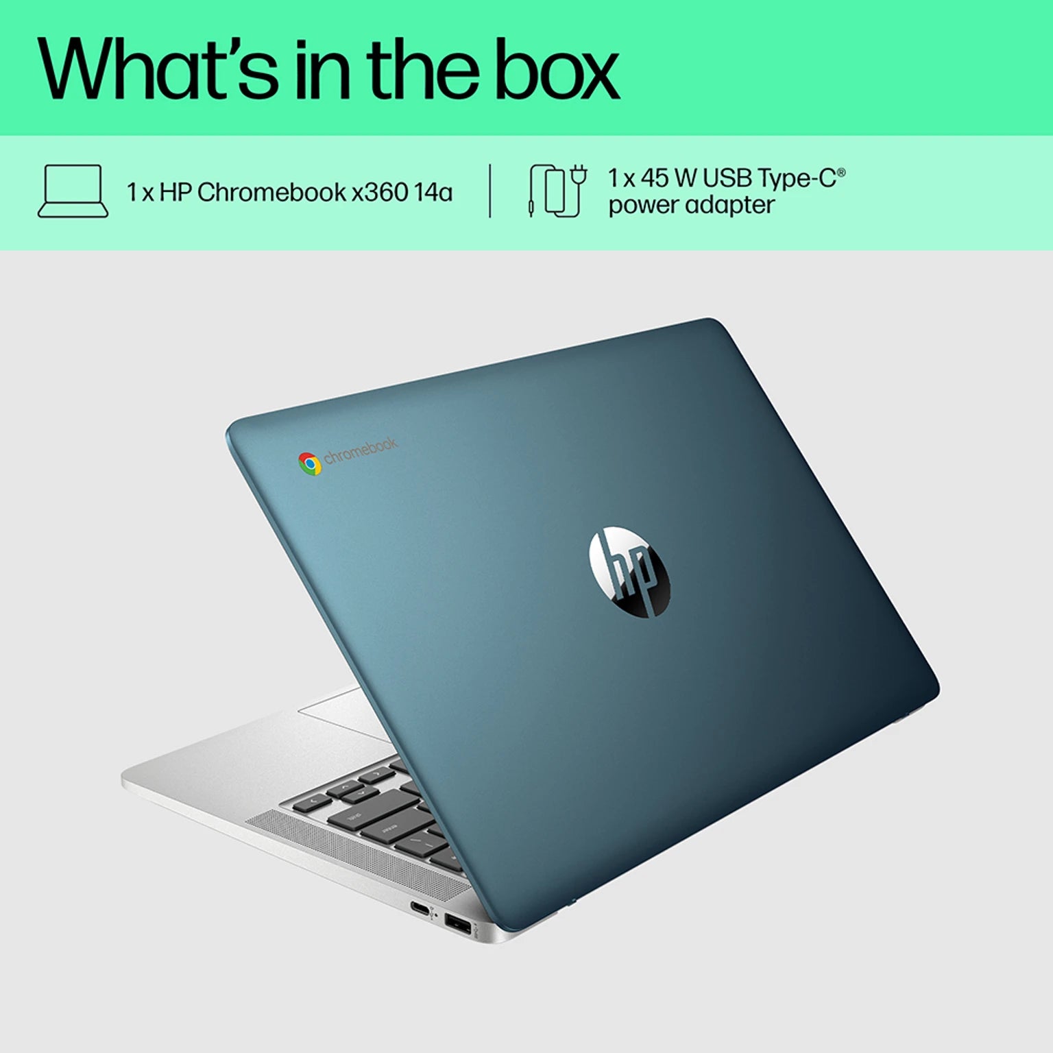 HP Chromebook Intel Celeron Dual Core N4120 - (4 GB/64 GB EMMC Storage/Chrome OS) 14a-ca0506TU Chromebook (14 Inch, Mineral Silver, 1.49 Kg) Price Rs. 22,990.00
