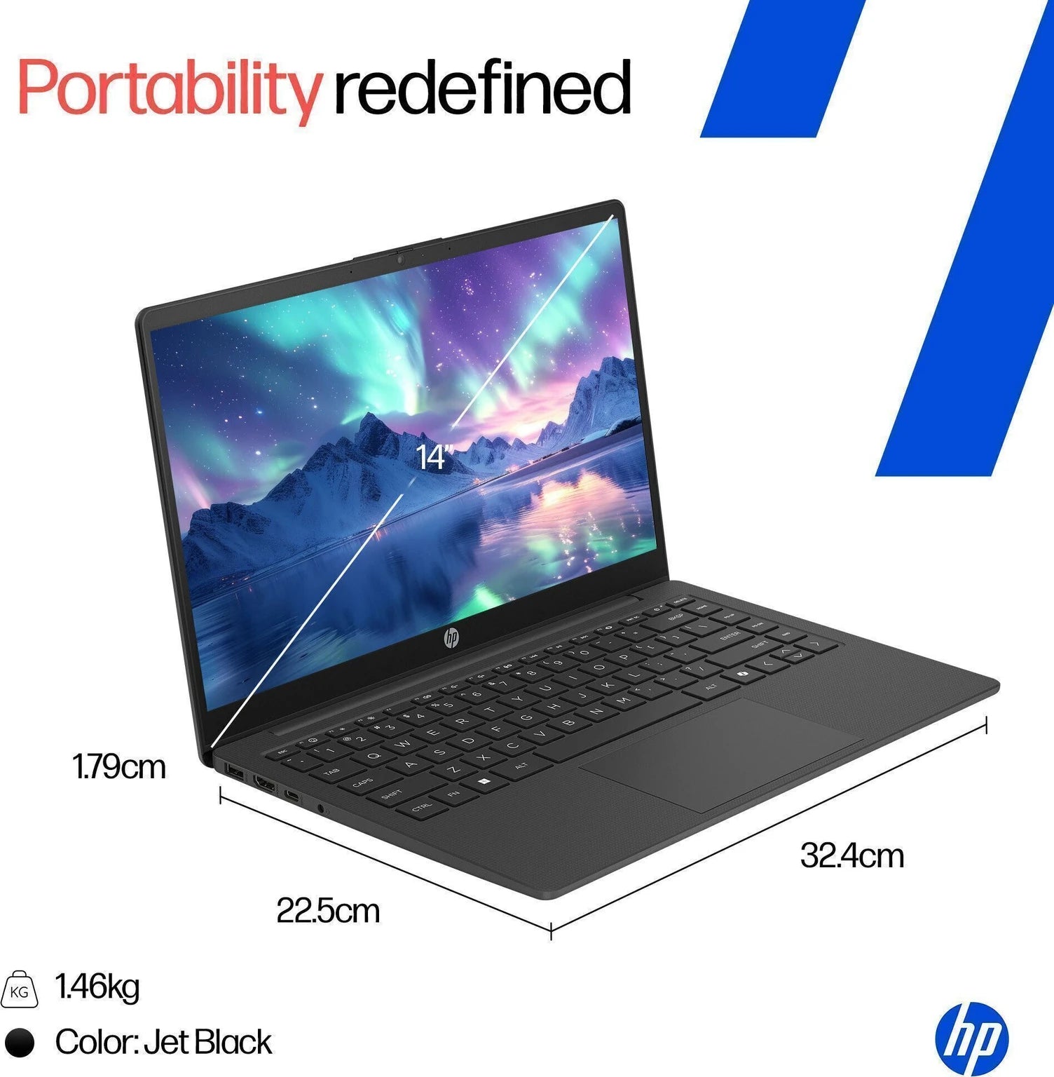 HP Intel Celeron Dual Core N4500 - (8 GB/512 GB SSD/Windows 11 Home) (14 Inch, Jet Black, 1.46 Kg, With MS Office) Price Rs. 21,599.00